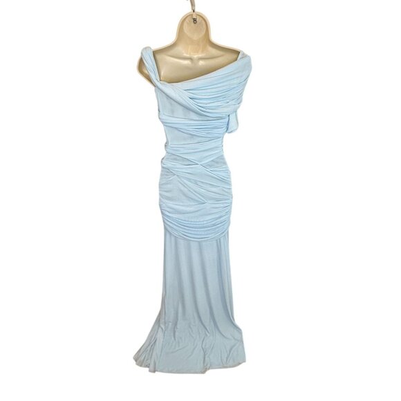 NEW Deme by Gabriella Alba Maxi Dress in Ice Blue NWT - Size Small - Picture 5 of 10